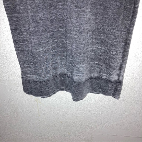 2/$15 Express One Eleven Washed Long Gray Top L - Picture 6 of 6